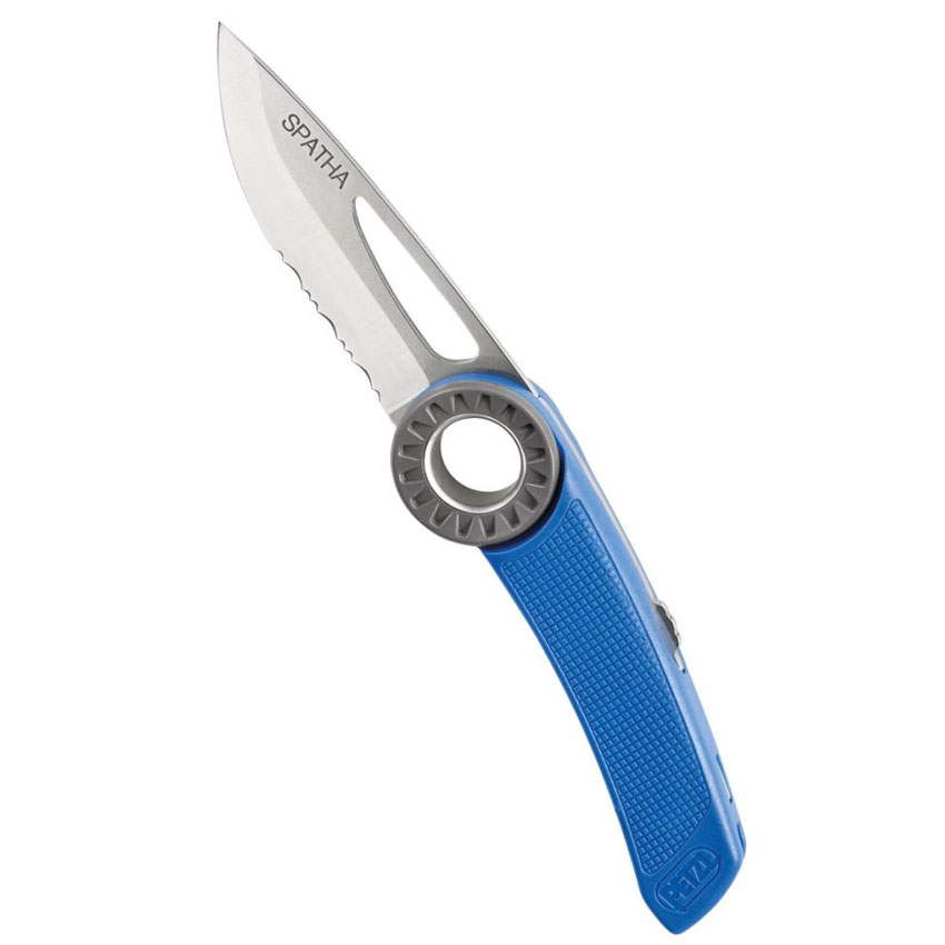 knife PETZL Spatha blue